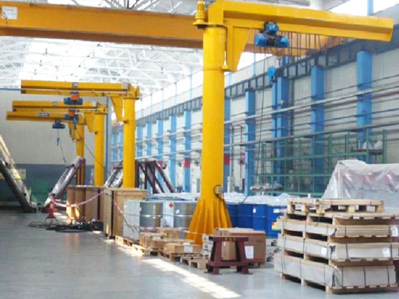 Warehouse jib crane