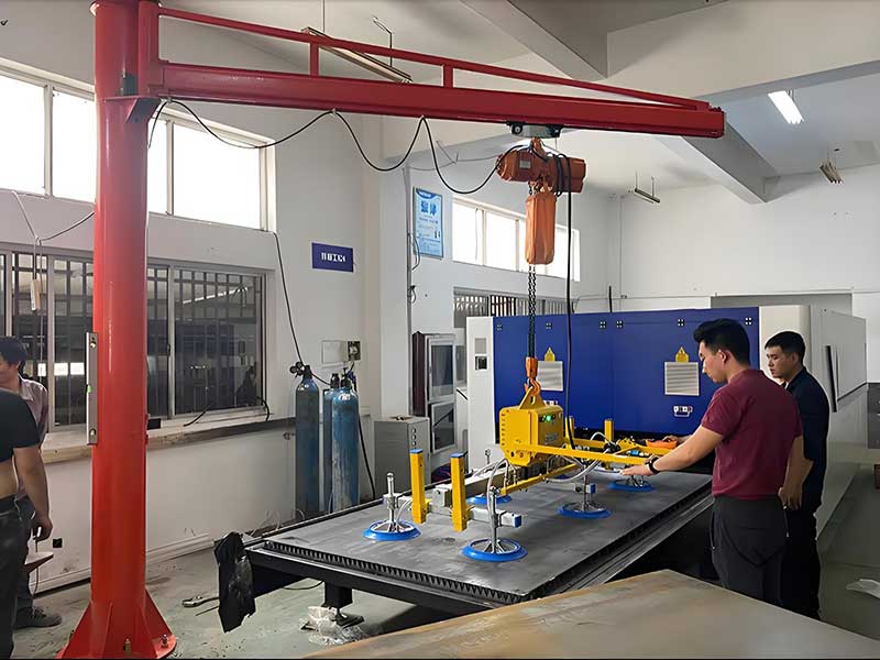 Floor-standing Jib Crane