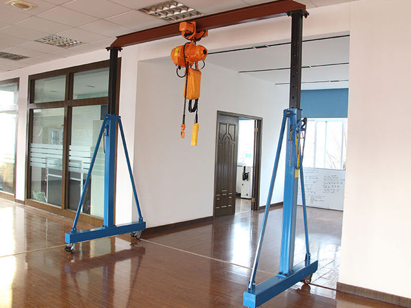 Mobile Frame Gantry Crane with Hoist