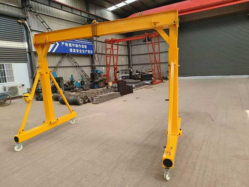 Mobile Gantry Crane with Chain Hoist